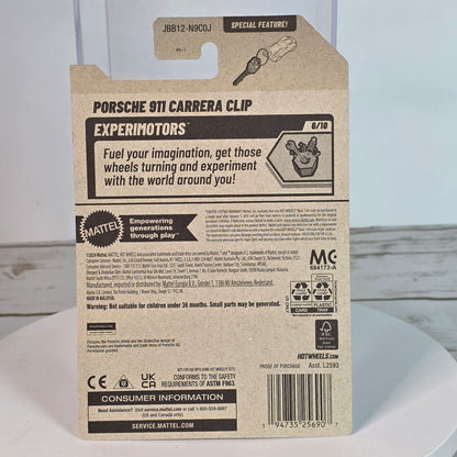 Hot Wheels Porsche 911 Carrera Clip Red Collectors Edition 187/250