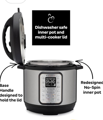 NIB New Instant Pot Duo Plus 3 V3 Electric Pressure Cooker 9-in-1