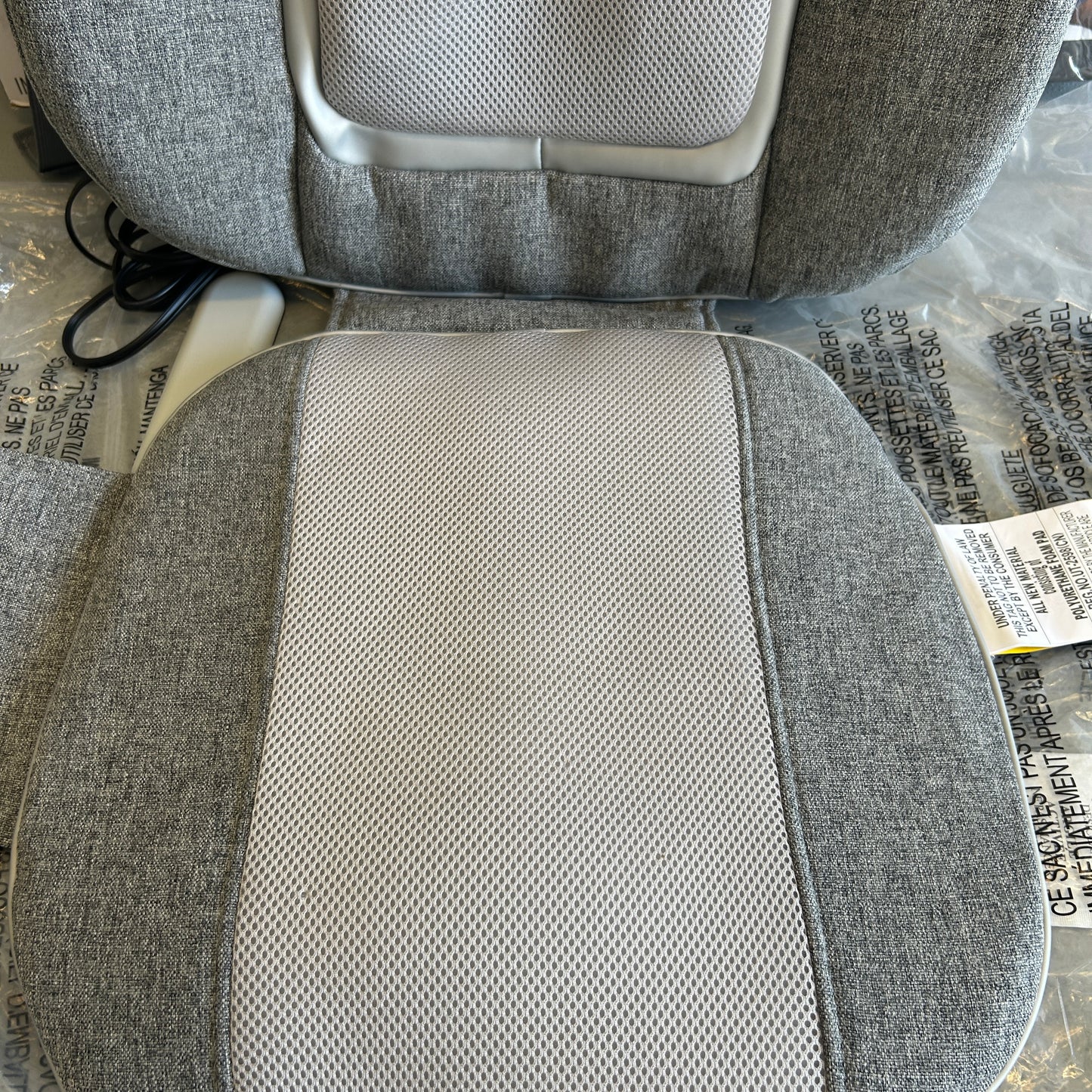 HoMEDICS Shiatsu Kneading & Vibration Cushion w/Heat Massager