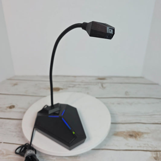 Cmteck USB Desktop Gooseneck Microphone With LED Indicator & Mute Button