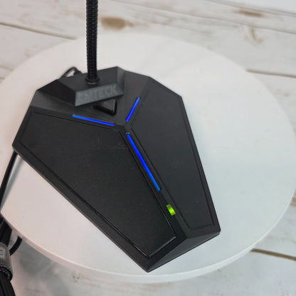 Cmteck USB Desktop Gooseneck Microphone With LED Indicator & Mute Button