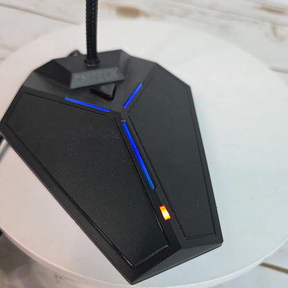 Cmteck USB Desktop Gooseneck Microphone With LED Indicator & Mute Button