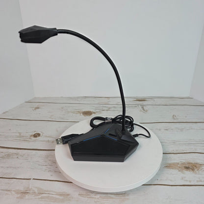 Cmteck USB Desktop Gooseneck Microphone With LED Indicator & Mute Button