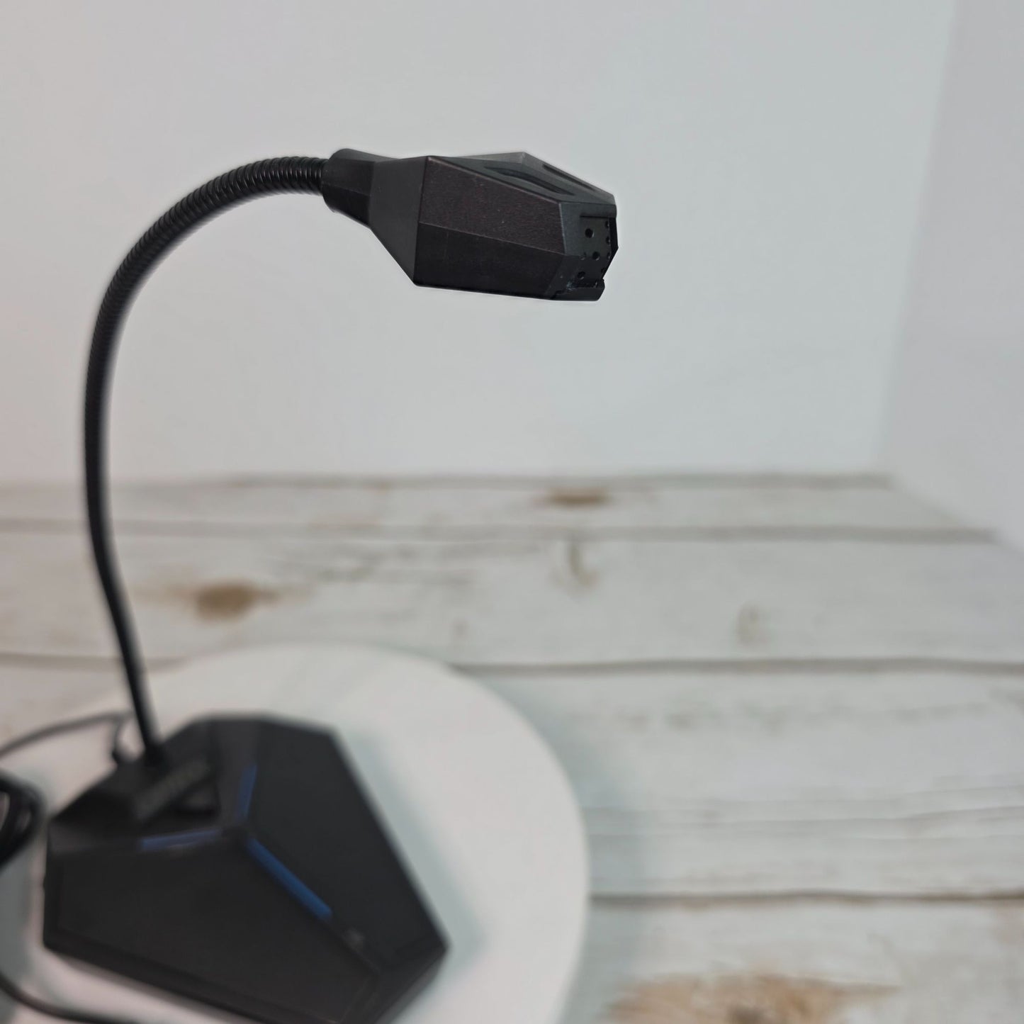 Cmteck USB Desktop Gooseneck Microphone With LED Indicator & Mute Button