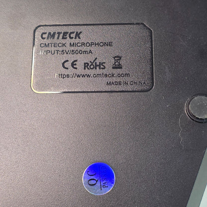 Cmteck USB Desktop Gooseneck Microphone With LED Indicator & Mute Button