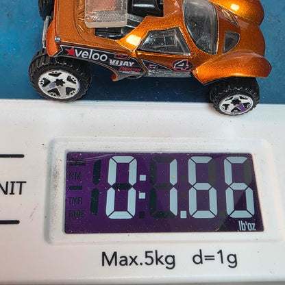 Hot Wheels 2003 Da'Kar First Editions Orange Veloo Vijay Dakar Rally #4