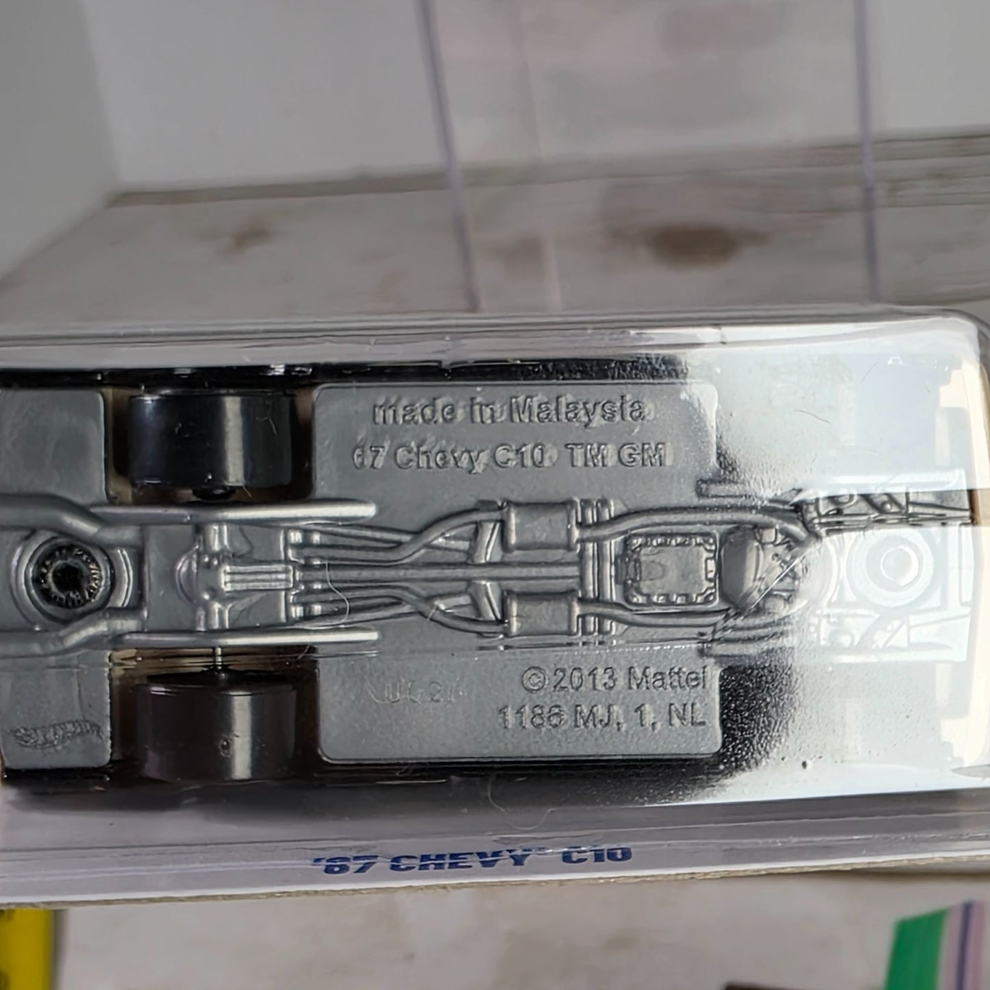 Hot Wheels 67 Chevy C10 Black & Gold 1:64 Scale Model Car NW Hot Trucks New In Box