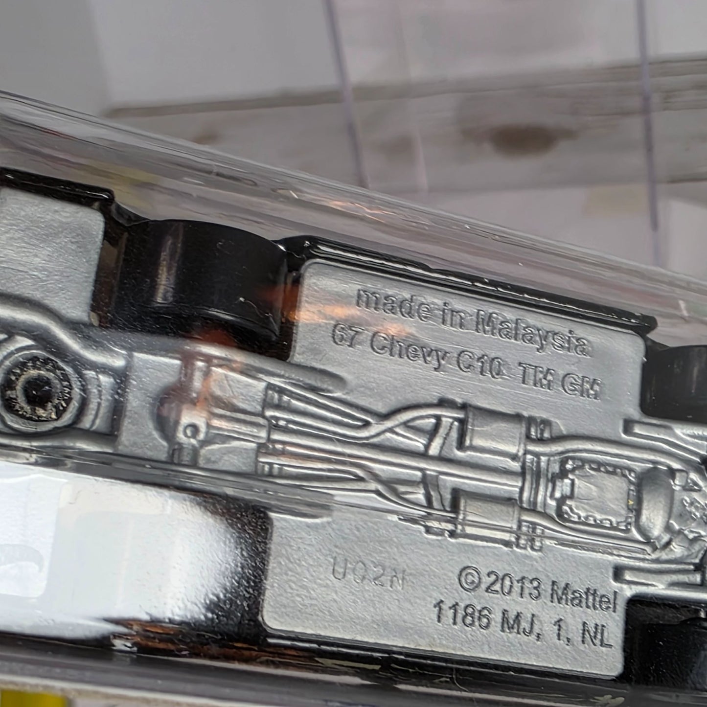 Hot Wheels 67 Chevy C10 Black & Gold 1:64 Scale Model Car NW Hot Trucks New In Box