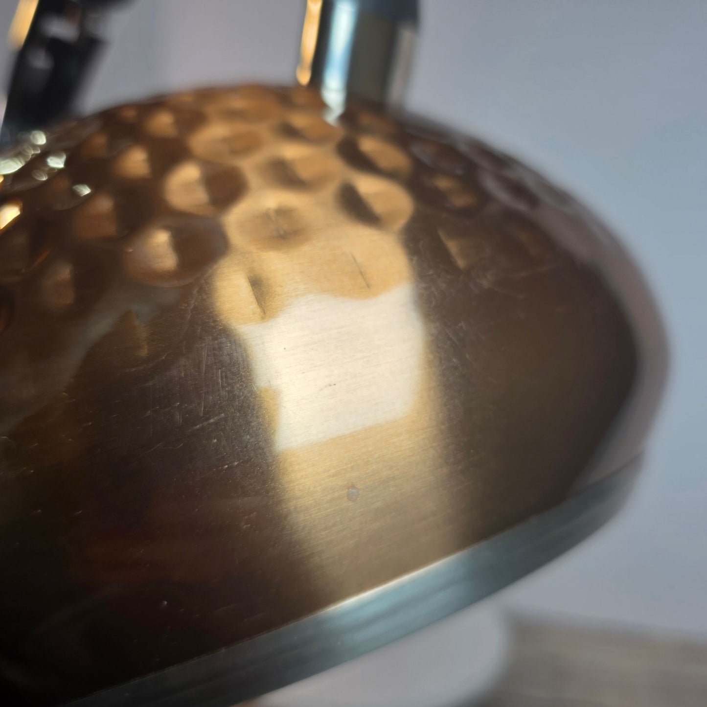 Hammered Copper Stainless Steel Tea Kettle By Balduzzi - Induction & Gas Safe Italian Style Missing Lid