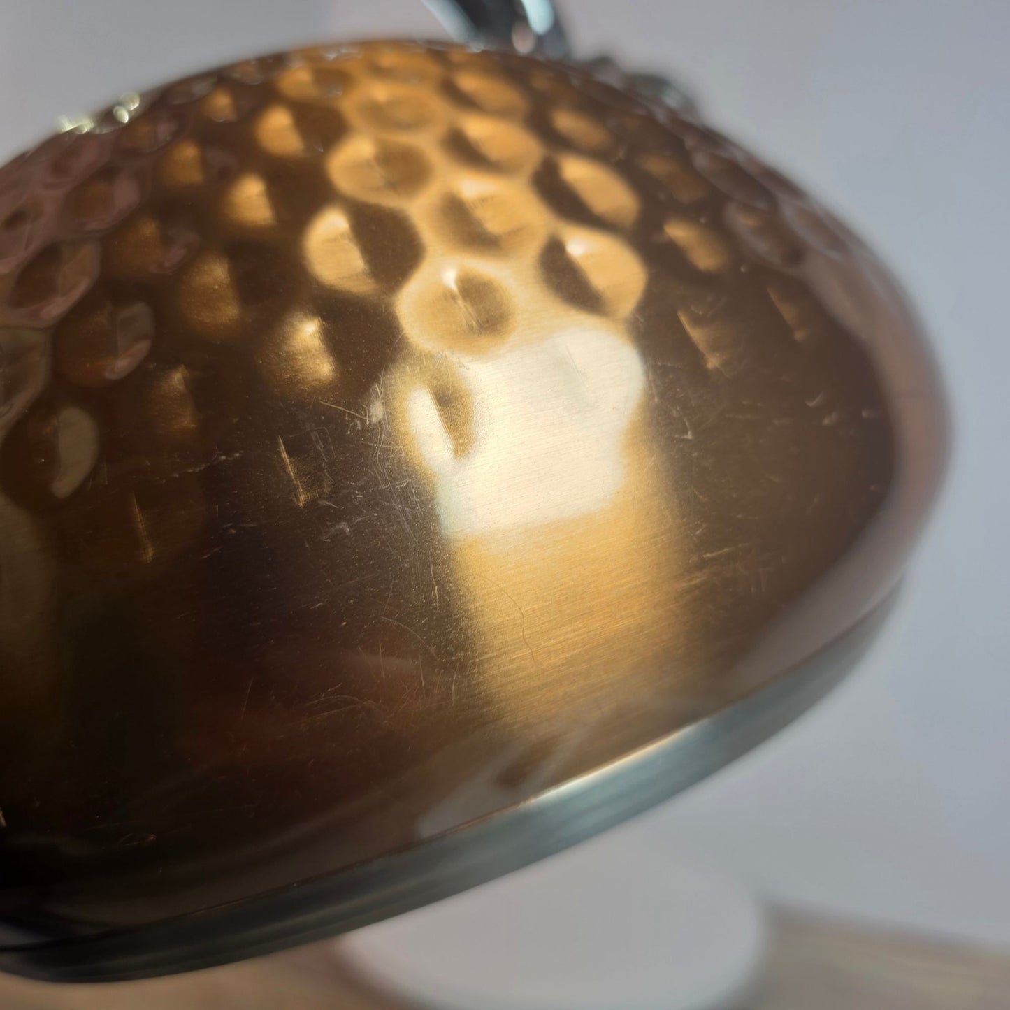 Hammered Copper Stainless Steel Tea Kettle By Balduzzi - Induction & Gas Safe Italian Style Missing Lid