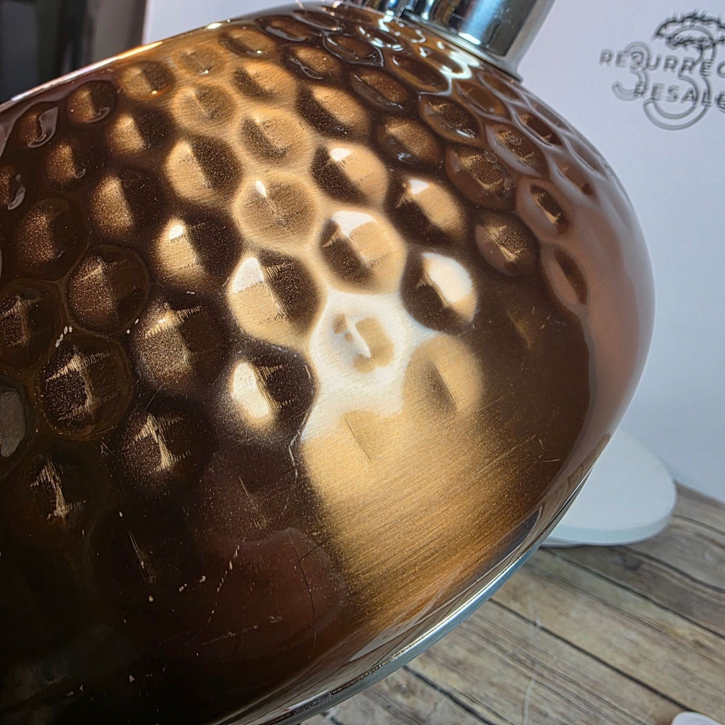 Hammered Copper Stainless Steel Tea Kettle By Balduzzi - Induction & Gas Safe Italian Style Missing Lid