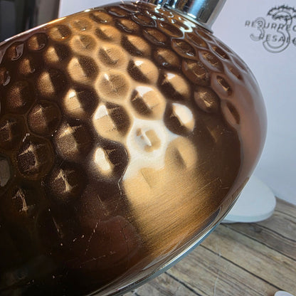 Hammered Copper Stainless Steel Tea Kettle By Balduzzi - Induction & Gas Safe Italian Style Missing Lid