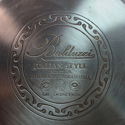 Hammered Copper Stainless Steel Tea Kettle By Balduzzi - Induction & Gas Safe Italian Style Missing Lid