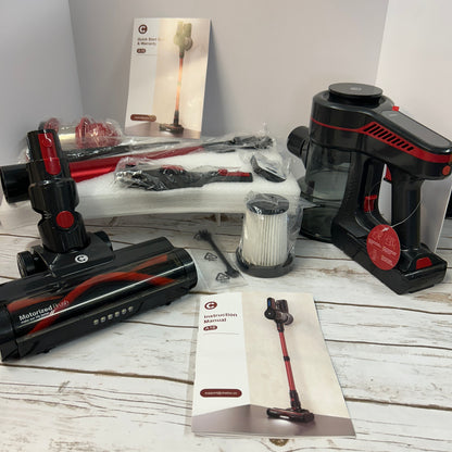 NIOB New CHEBIO A16 Cordless Stick Vacuum Red