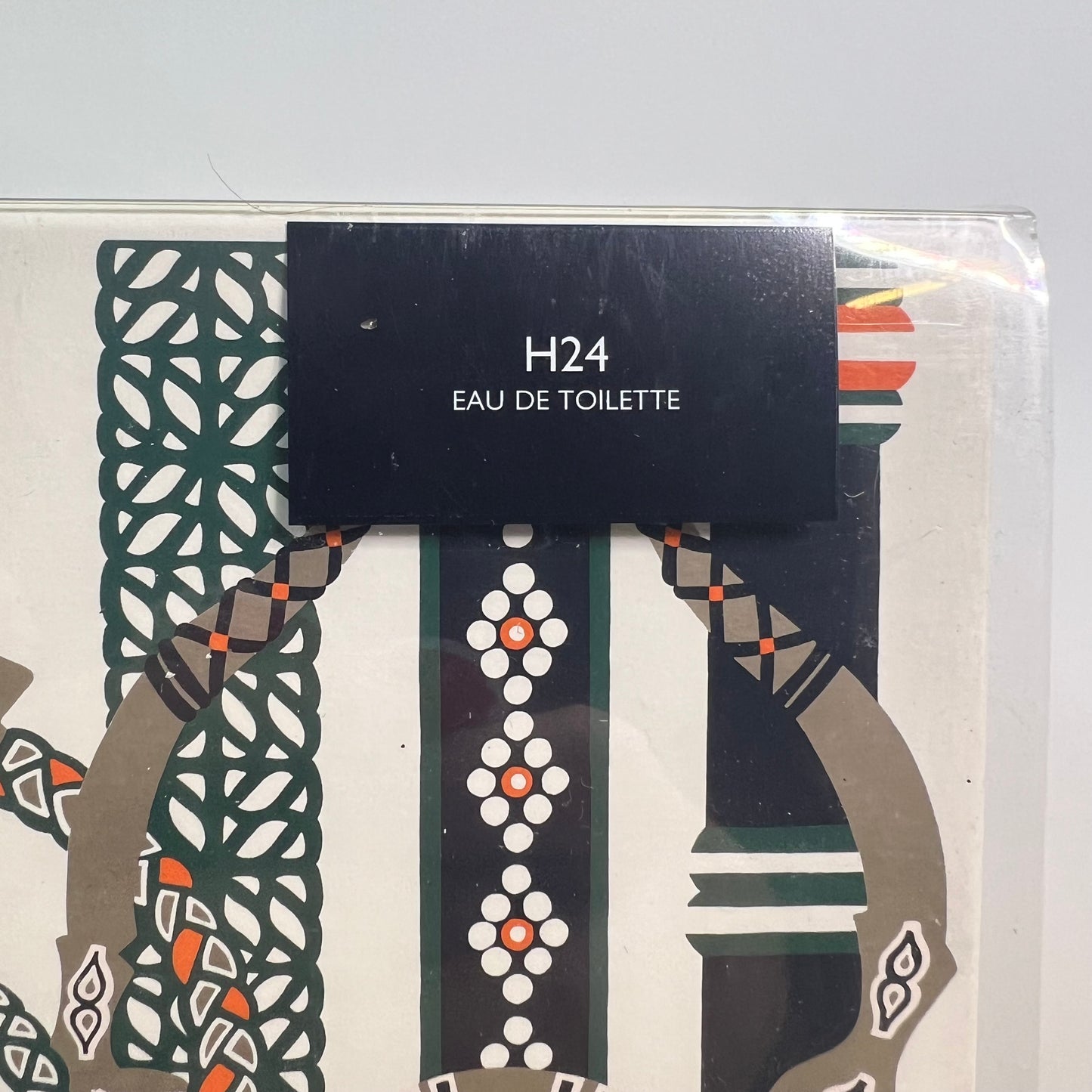 Hermes Paris Men’s H24 Eau de Toilette Fantaisie Etriers Cologne Fragrance Set Small Travel Size Empty
