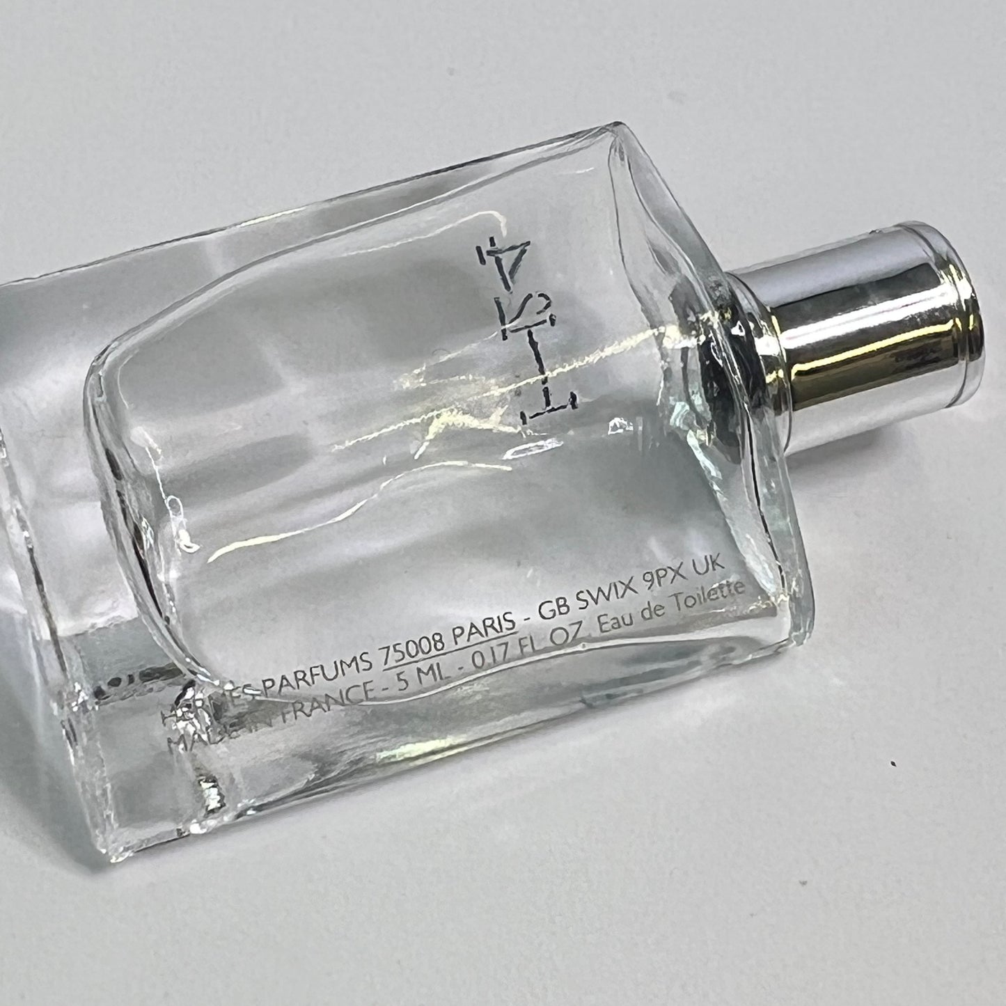 Hermes Paris Men’s H24 Eau de Toilette Fantaisie Etriers Cologne Fragrance Set Small Travel Size Empty