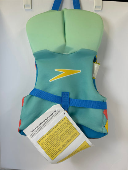 NWT New Speedo Infant Under 30lbs PFD Life Jacket Vest - Bee Cool