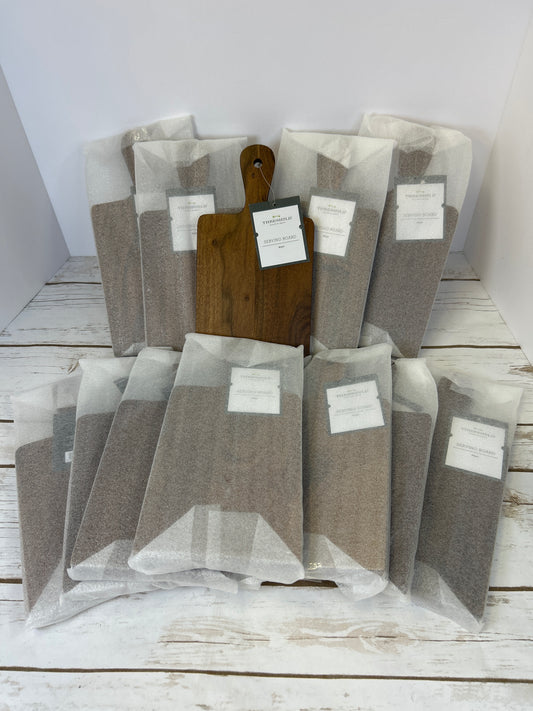 Lot Of 12 Threshold Serving/Cutting Board Arjun Dark Brown 10”X5” NWT