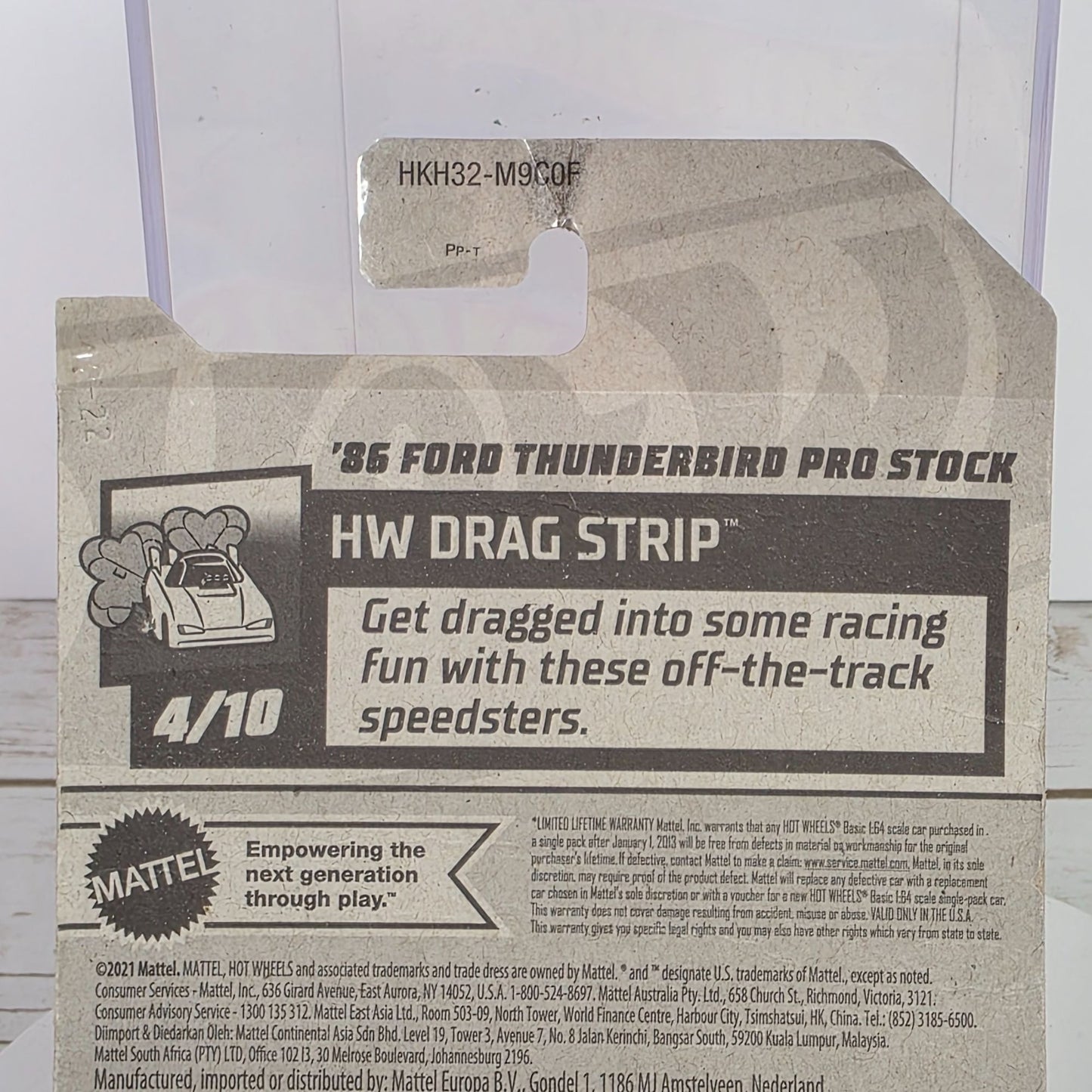 Hot Wheels 67 Ford Mustang Coupe & 86 Ford Thunderbird Pro Stock Die-Cast Cars  Limited Edition  Packaged Collectibles