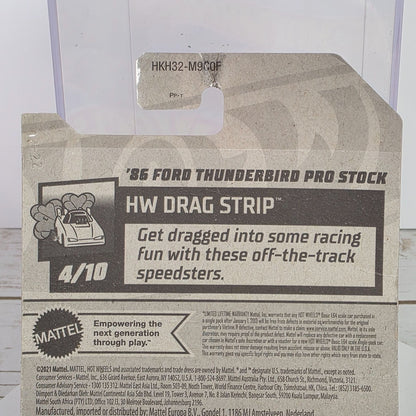 Hot Wheels 67 Ford Mustang Coupe & 86 Ford Thunderbird Pro Stock Die-Cast Cars  Limited Edition  Packaged Collectibles