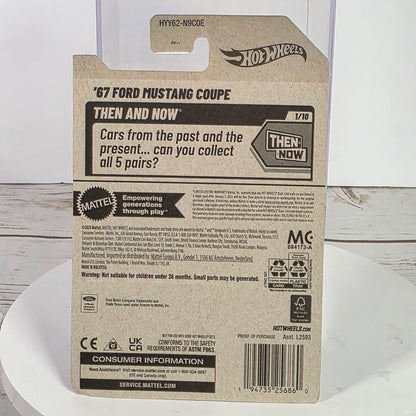 Hot Wheels 67 Ford Mustang Coupe & 86 Ford Thunderbird Pro Stock Die-Cast Cars  Limited Edition  Packaged Collectibles