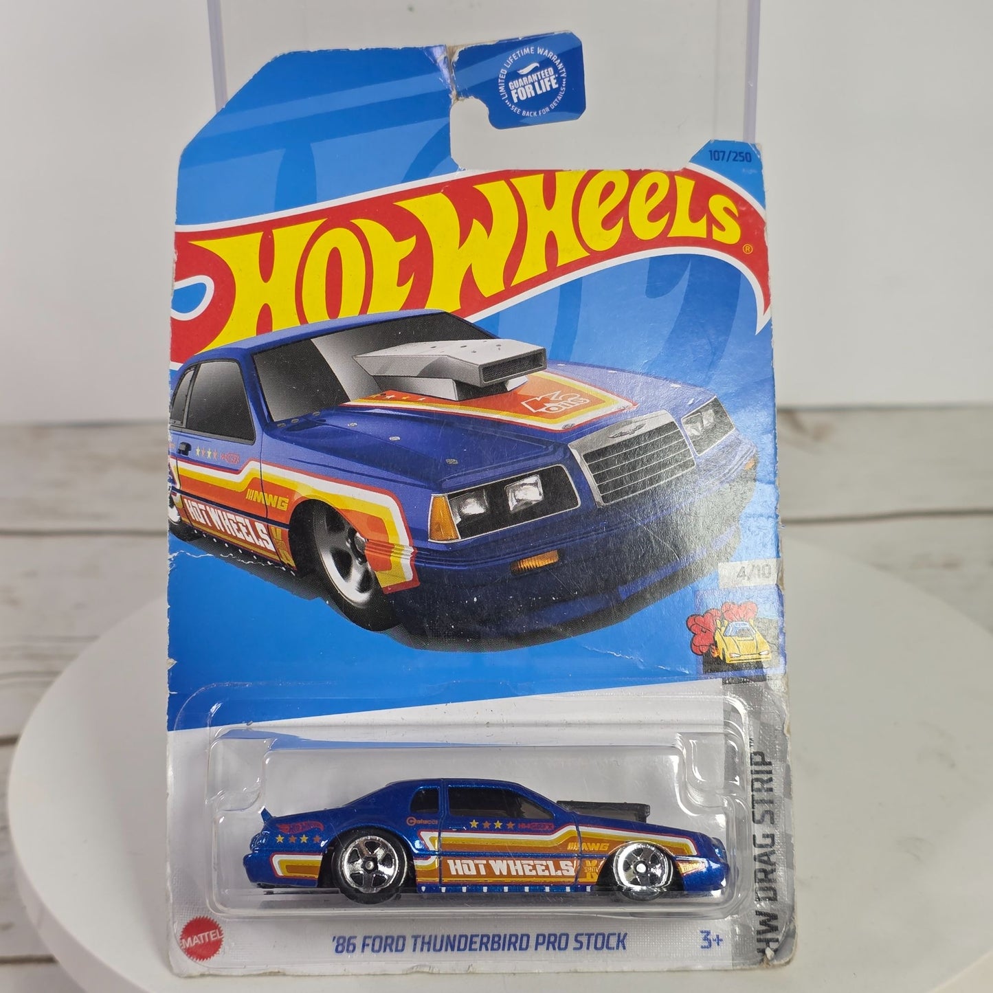 Hot Wheels 67 Ford Mustang Coupe & 86 Ford Thunderbird Pro Stock Die-Cast Cars  Limited Edition  Packaged Collectibles