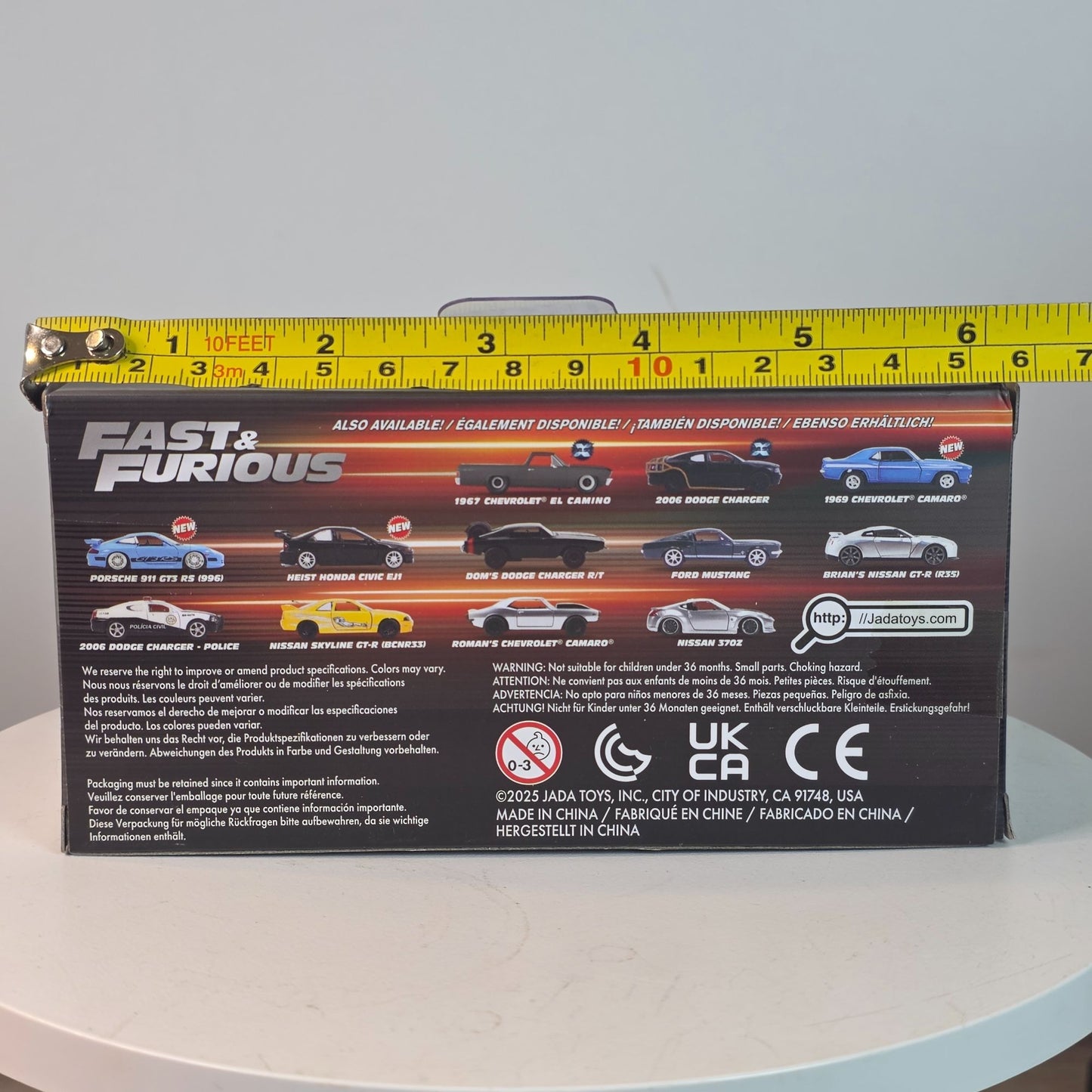 Fast & Furious Toyota GR Supra Die-Cast Model 1:32 Scale By Jada Toys