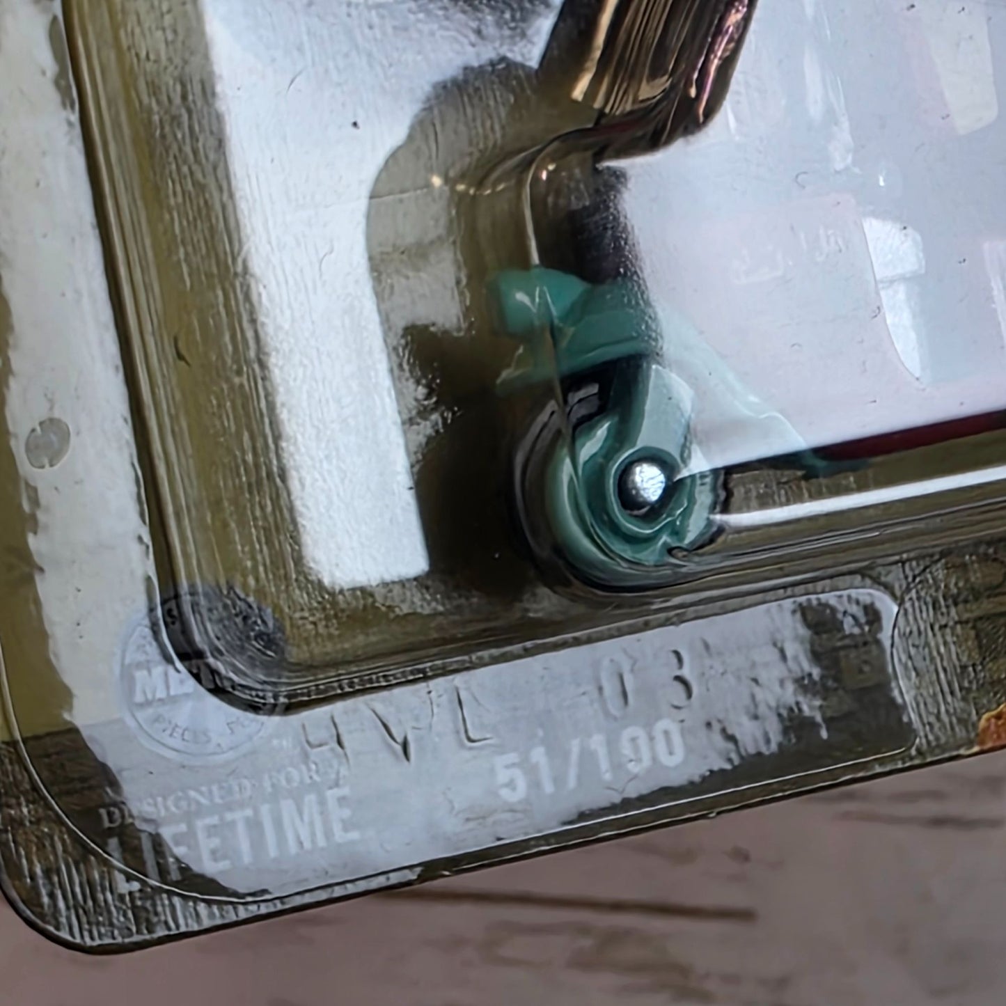 Matchbox Indiana Jones MBX Tangiers Tuk Tuk Red & Green Die-Cast Vehicle Limited Edition 51/10