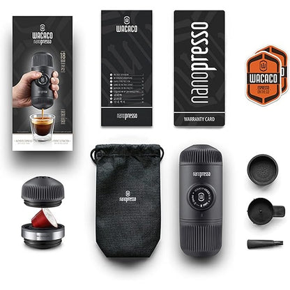 Wacaco Nanopresso Portable Espresso Machine With NS Adapter