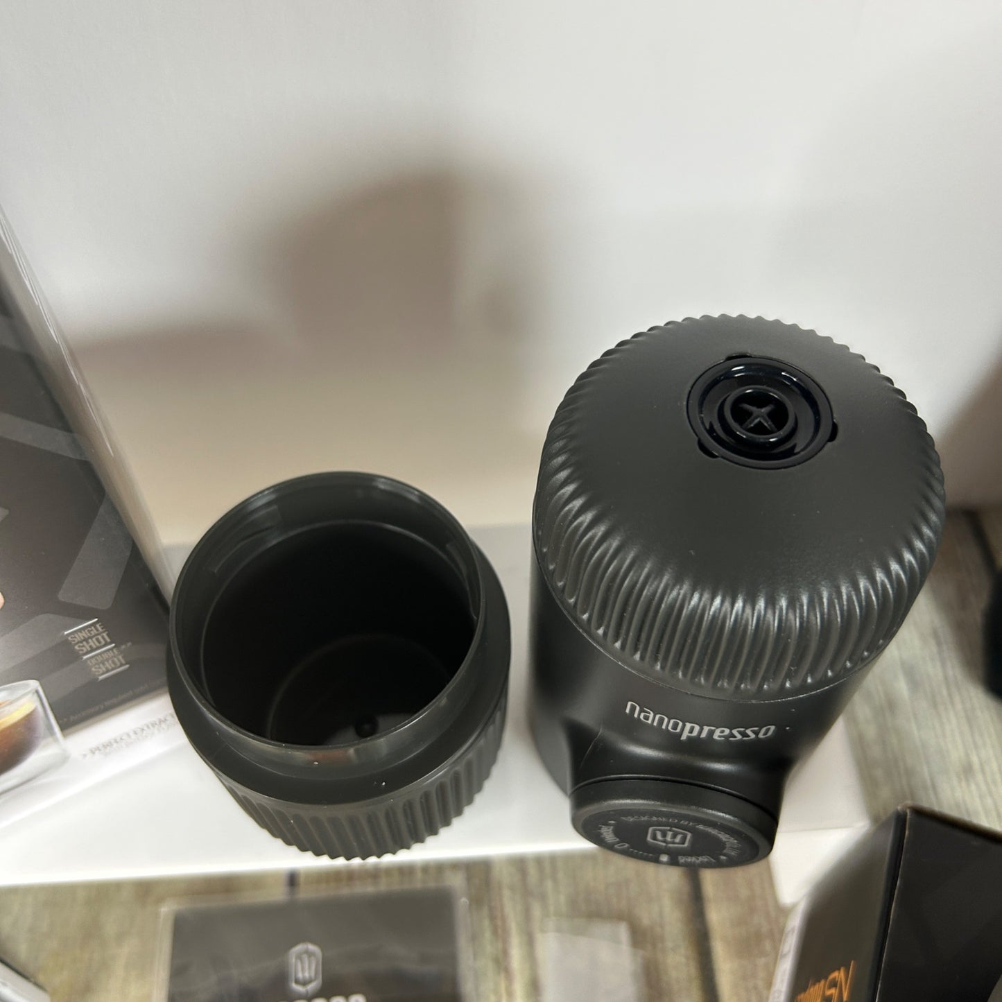 Wacaco Nanopresso Portable Espresso Machine With NS Adapter