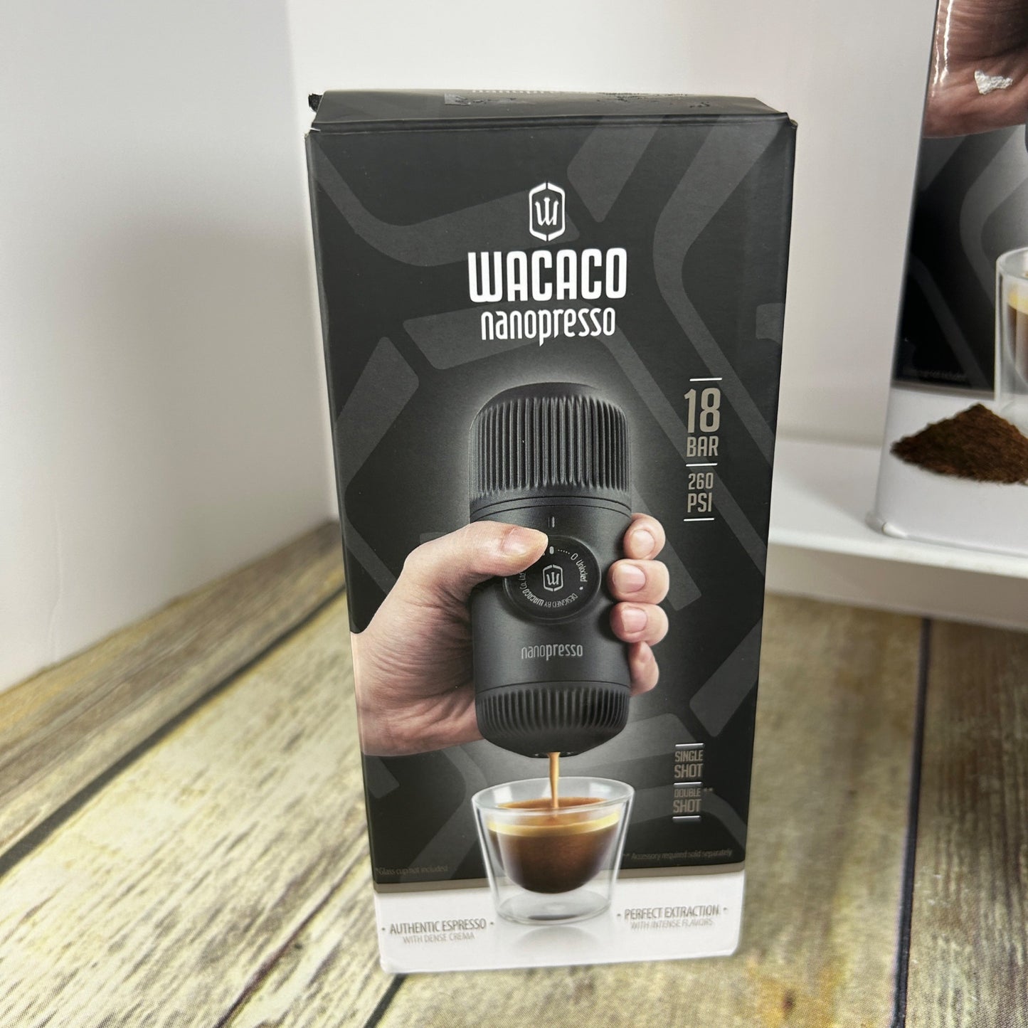 Wacaco Nanopresso Portable Espresso Machine With NS Adapter