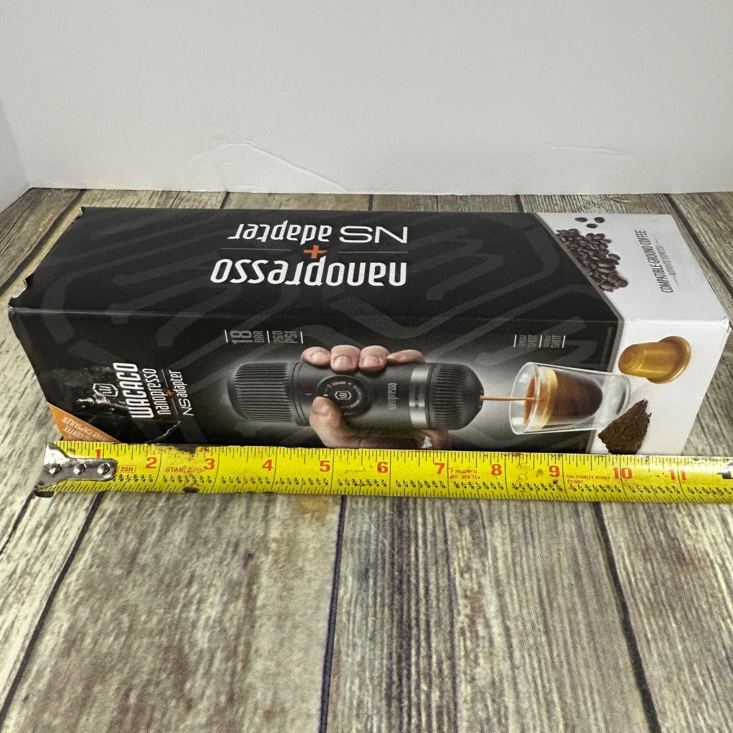 Wacaco Nanopresso Portable Espresso Machine With NS Adapter