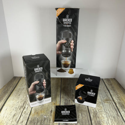 Wacaco Nanopresso Portable Espresso Machine With NS Adapter