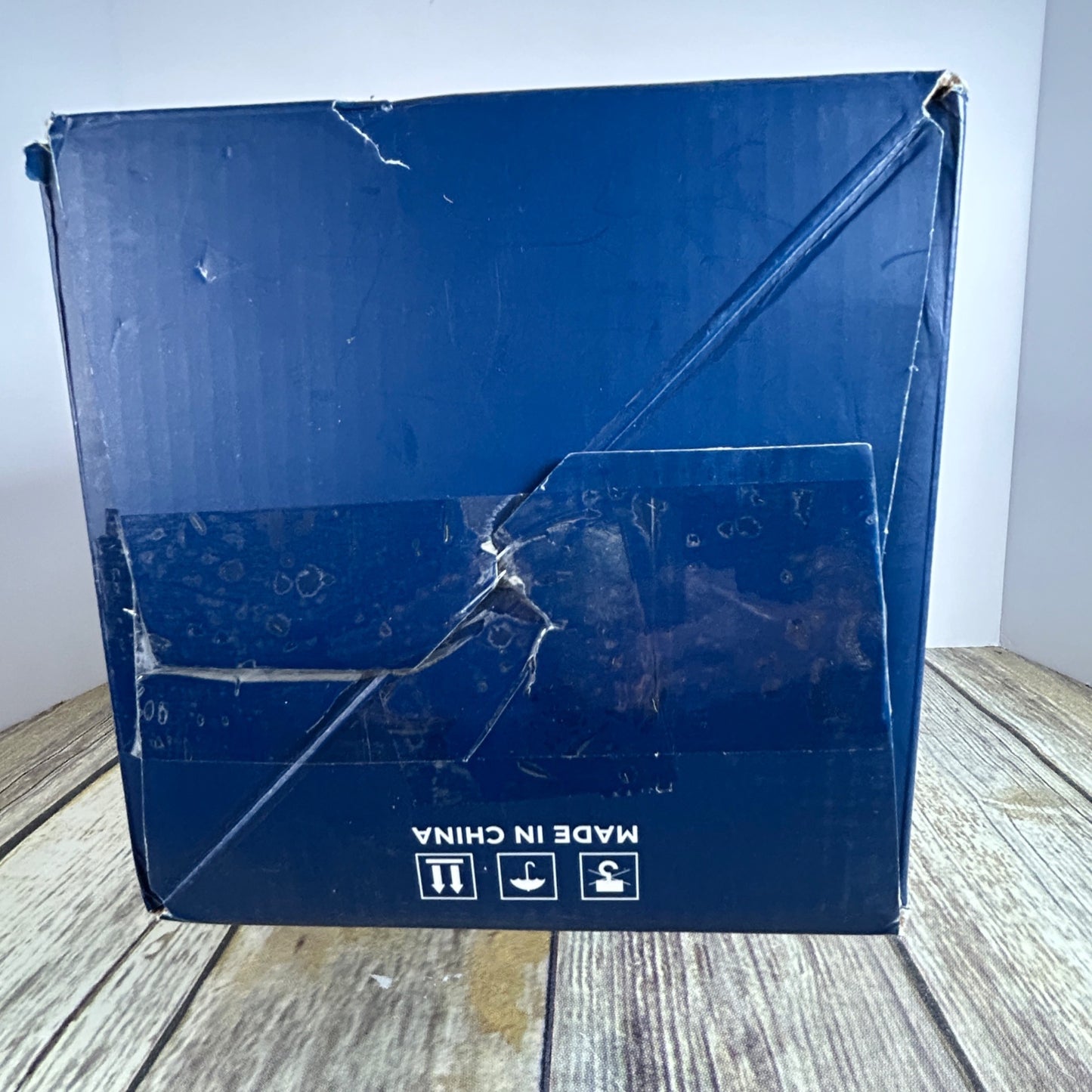 Bedsure Wearable Blanket Sherpa Fleece Blue