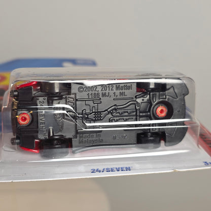 Hot Wheels 24/Seven Red Toy Car 38/250 Mattel Night Speed Series Sealed Collectible