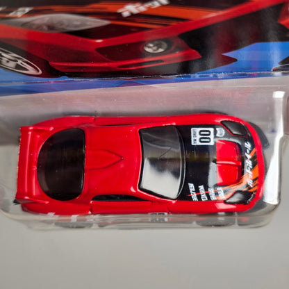 Hot Wheels 24/Seven Red Toy Car 38/250 Mattel Night Speed Series Sealed Collectible