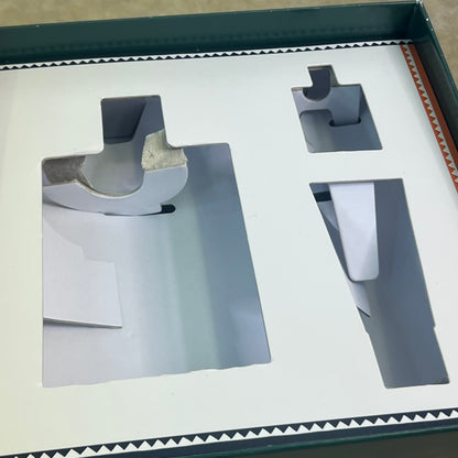 Hermes Paris Men’s H24 Eau de Toilette Fantaisie Etriers Cologne Fragrance Set Small Travel Size Empty