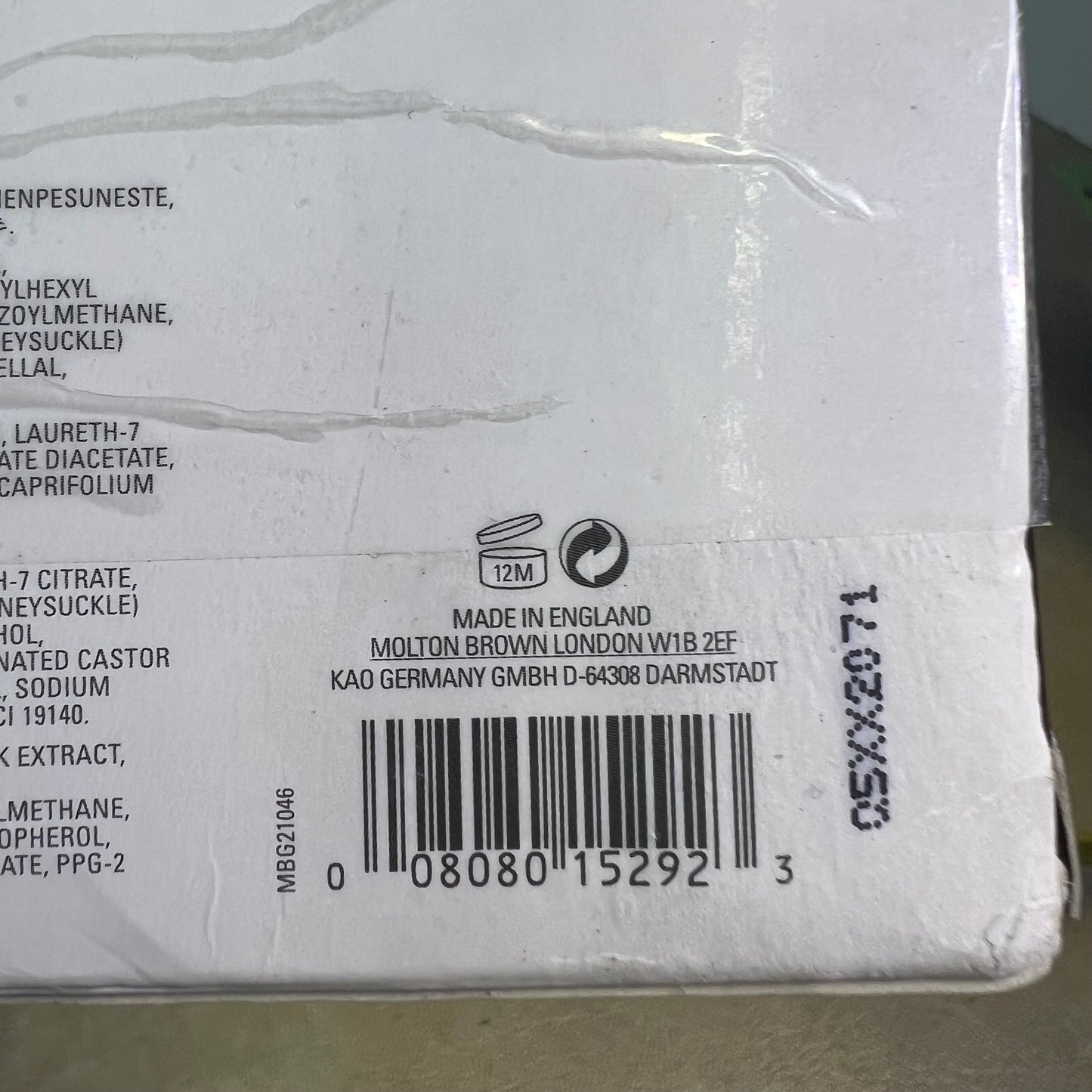 NIB New Molton Brown 4 x 3.3 oz. Floral & Marine Hand Gift Set Fine Liquid Hand Wash