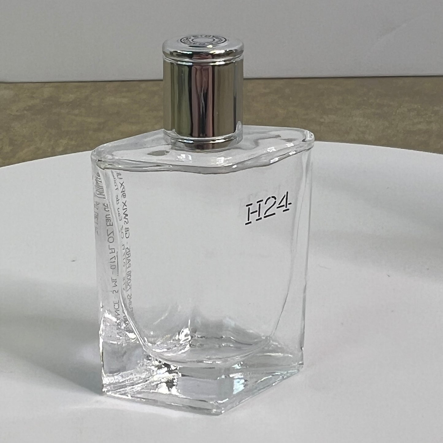 Hermes Paris Men’s H24 Eau de Toilette Fantaisie Etriers Cologne Fragrance Set Small Travel Size Empty