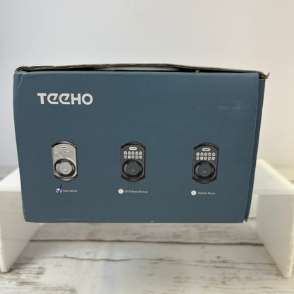 Teeho TE001 Keypad Digital Deadbolt Lock Satin Nickel