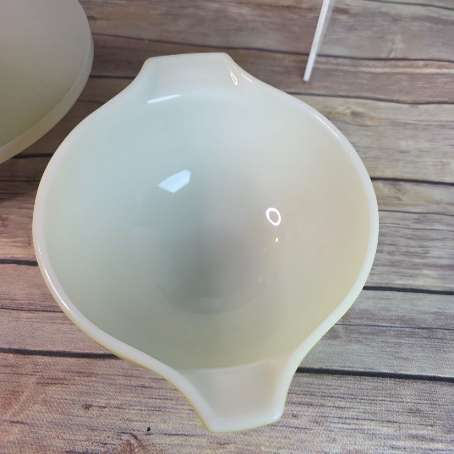 Pyrex Verde Green Cinderella Nesting Glass Bowls Set Of 3