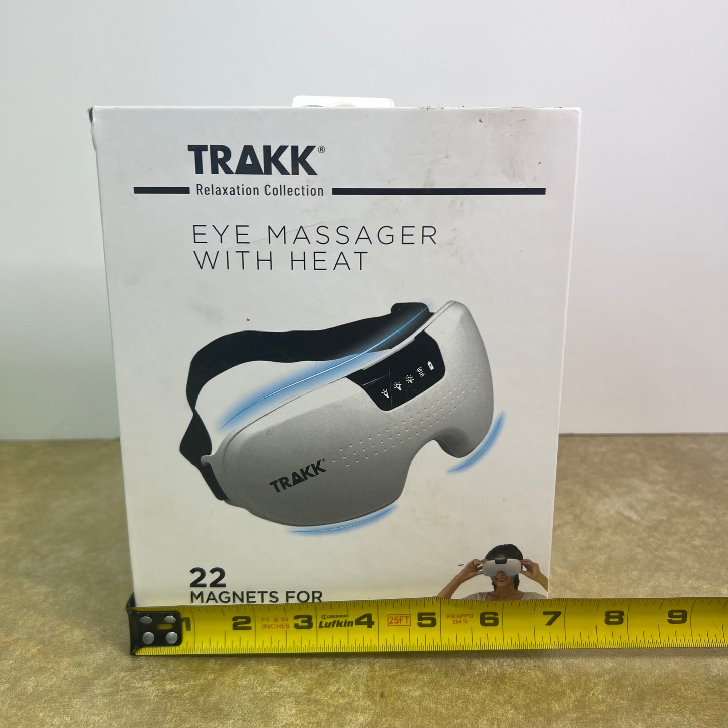 NIOB New TRAKK Eye Massager Heat 22 Magnets Relax