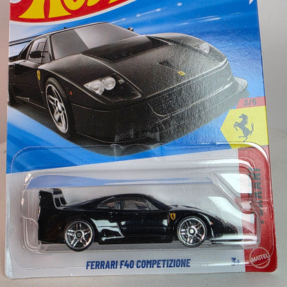 Hot Wheels 2026 Ferrari F40 Competizione Black