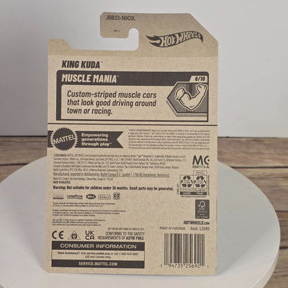 Hot Wheels King Kuda Muscle Mania 6/10 Die-Cast Car