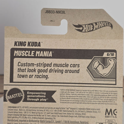 Hot Wheels King Kuda Muscle Mania 6/10 Die-Cast Car