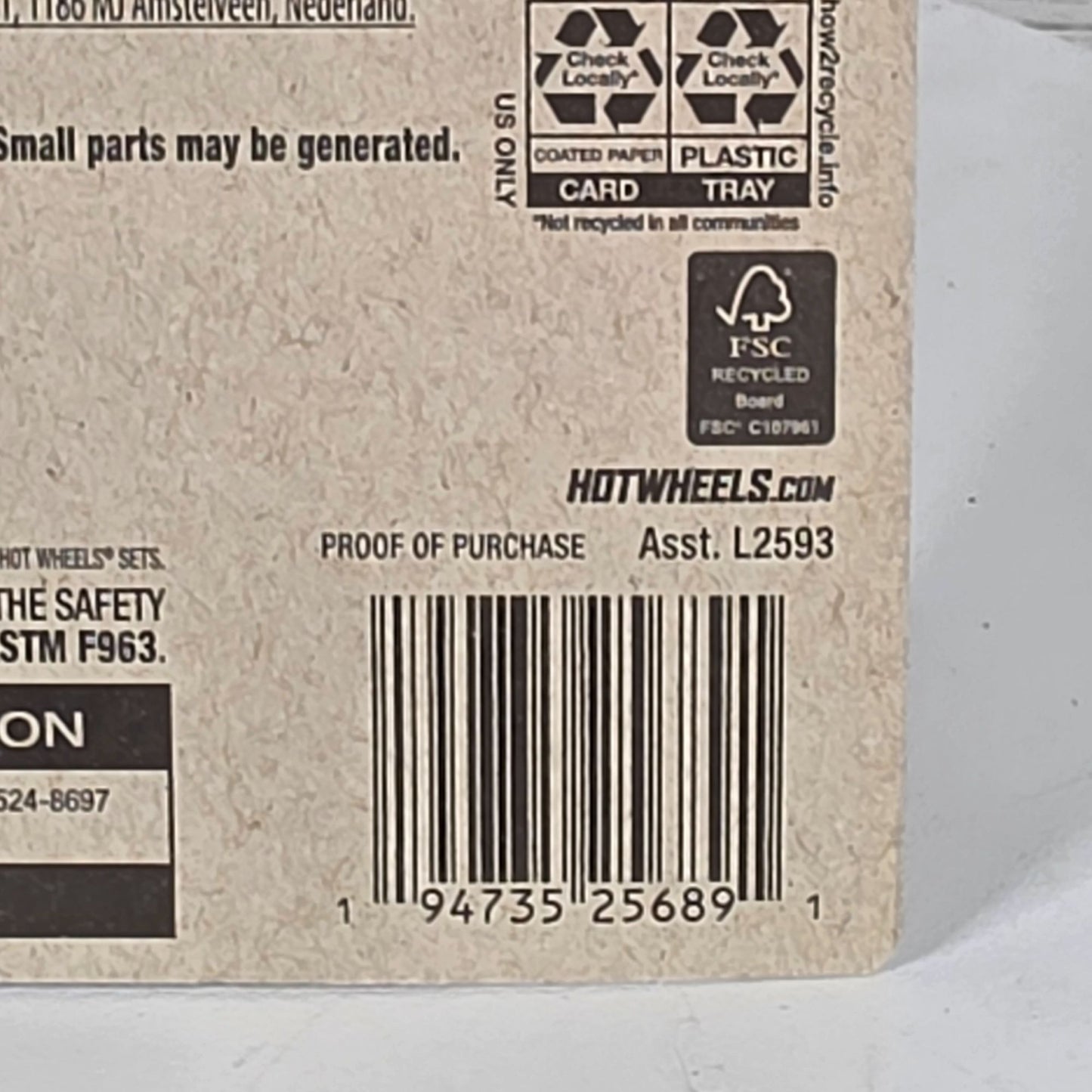 Hot Wheels 67 Austin Mini Van Die-Cast Car