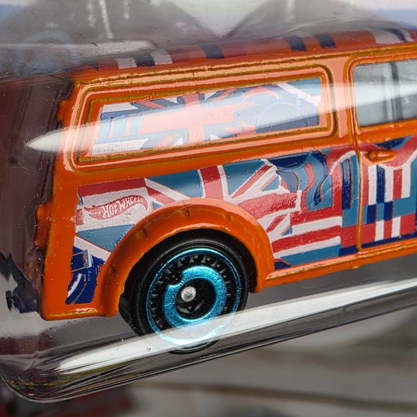 Hot Wheels 67 Austin Mini Van Die-Cast Car