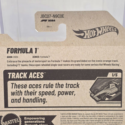 Hot Wheels Formula 1 Williams Racing Die-Cast Car 59/250 Collectible Track Stars New For 2025 Blue