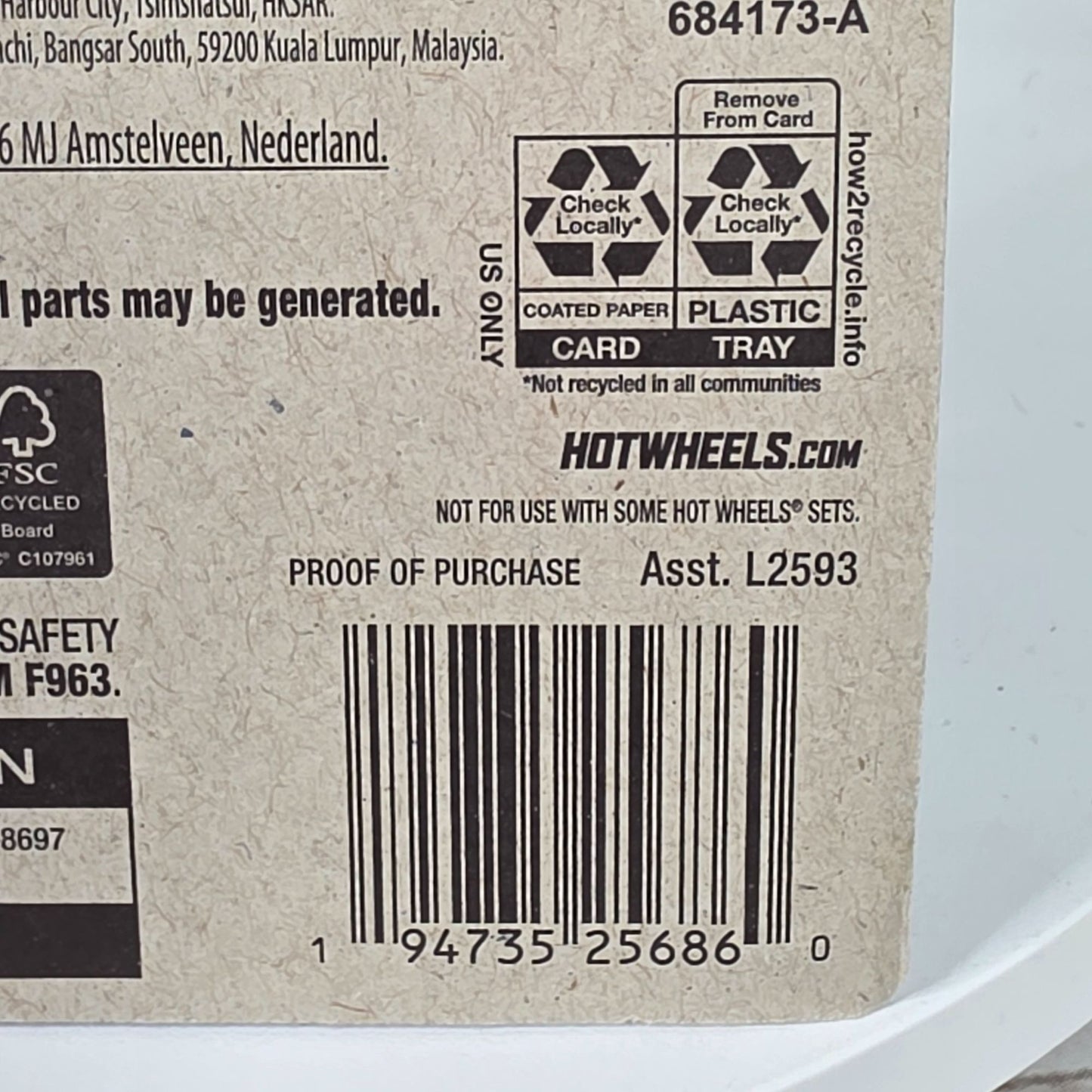 Hot Wheels Formula 1 Williams Racing Die-Cast Car 59/250 Collectible Track Stars New For 2025 Blue