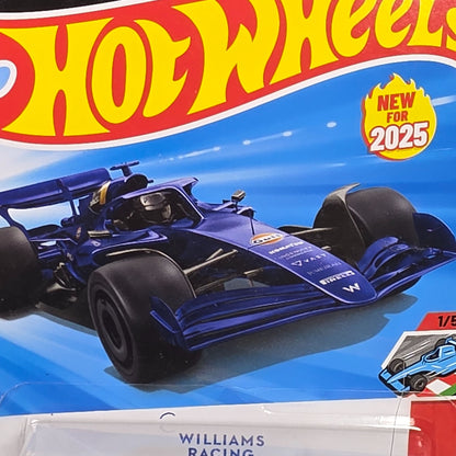 Hot Wheels Formula 1 Williams Racing Die-Cast Car 59/250 Collectible Track Stars New For 2025 Blue